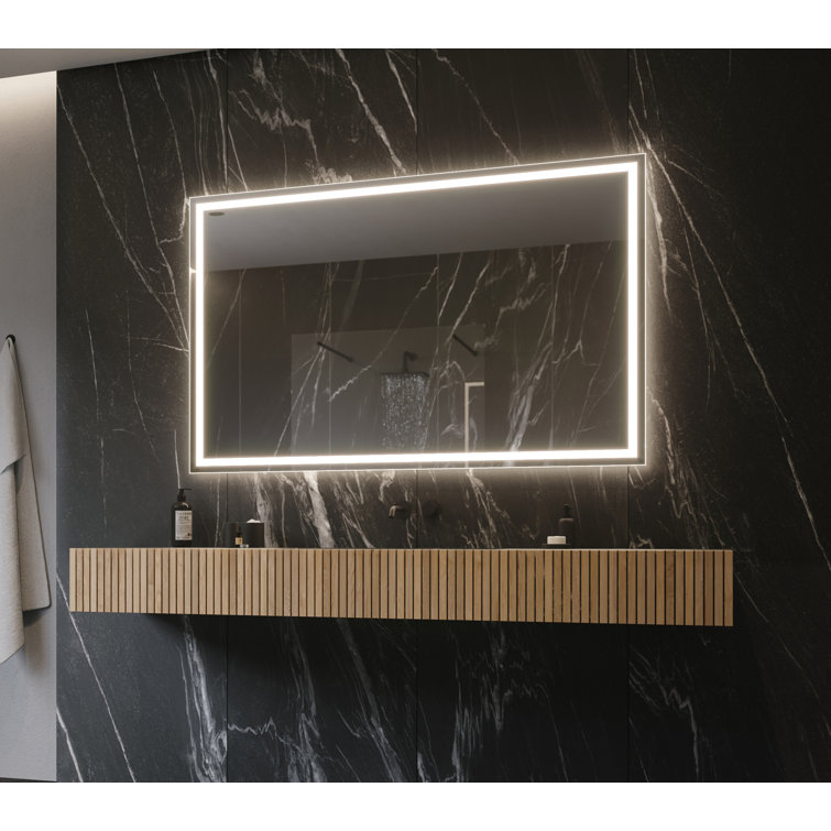Paris Mirror Harmony Illuminated Bathroom/Vanity Wall Mirror & Reviews